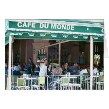 New Orleans Coffee and Beignets Cards