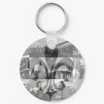 New Orleans Collage keychains by palmerphotography New Orleans Collage keychains
