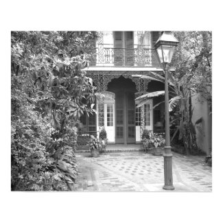 New Orleans Courtyard print