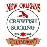 New Orleans Crawfish Champ t-shirts