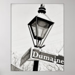 New Orleans, Decatur at Dumaine posters