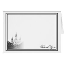New Orleans Destination Wedding Thank You Card