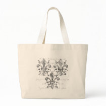 New Orleans Fleur-de-lis Tote Bag