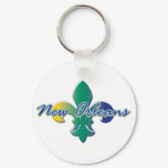 New Orleans Fleur de lis tri