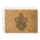 New Orleans French Fleur de Lis Personalized Invitation