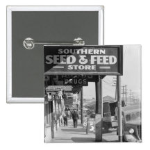 New Orleans French Market: 1935 Button
