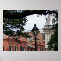 New Orleans French Quarter postage stamp Posters