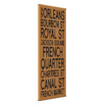New Orleans Gallery Wrap Canvas