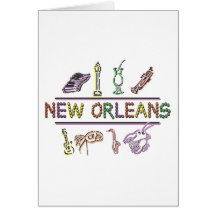New Orleans Greeting Card