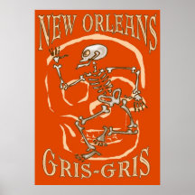 New Orleans Gris Gris Posters