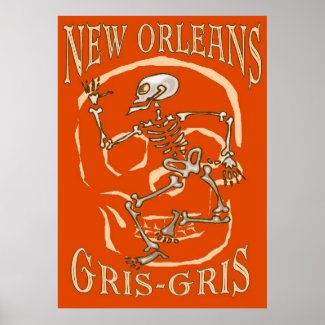 New Orleans Gris Gris print