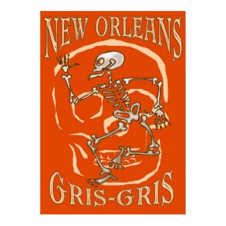 New Orleans Gris Gris print