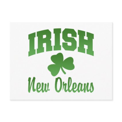 New Orleans Irish Postcard postcard