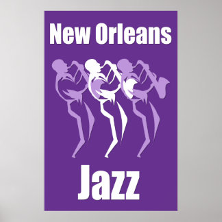 orleans jazz poster posters prints zazzle