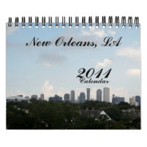 New Orleans, LA, 2011, Calendar