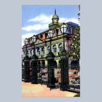New Orleans Louisiana Cabildo in the 1940s posters
