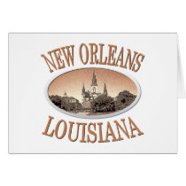 New Orleans Louisiana Card