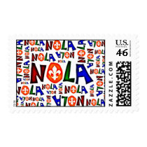 NEW ORLEANS LOUISIANA GRAPHIC postage