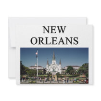 NEW ORLEANS louisiana Custom Invites