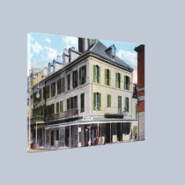 New Orleans Louisiana Napoleon House 1910 canvas prints