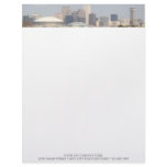 NEW ORLEANS LOUISIANA SKYLINE WITH SUPERDOME PERSONALIZED LETTERHEAD