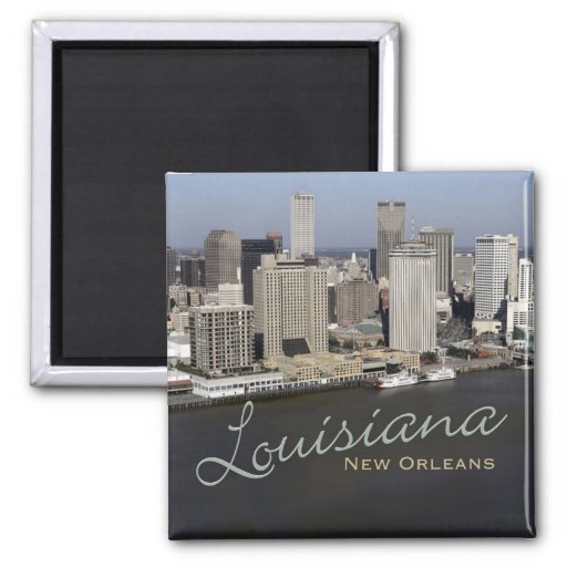 New Orleans Louisiana Souvenir Fridge Magnet | Zazzle