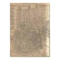 New Orleans Map 1908 posters by figstreetstudio New Orleans Map 1908 posters