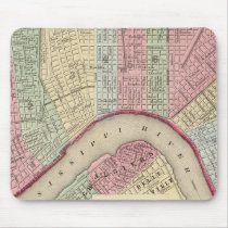 New Orleans Map by Mitchell Mousepads