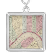 New Orleans Map by Mitchell Custom Necklace