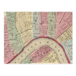 New Orleans Map by Mitchell Post Cards