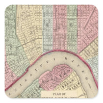 New Orleans Map by Mitchell Sticker