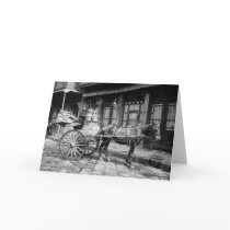 New Orleans Milk Cart: 1903 Greeting Card