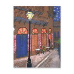 New Orleans Night Cafe Post Card