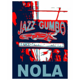 New Orleans Nola Jazz Gumbo shirt