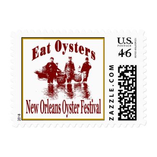 New Orleans Oyster Festival stamp