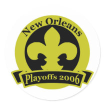 New Orleans Playoffs 2006 stickers