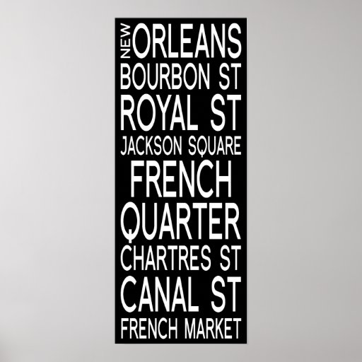New Orleans Posters