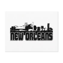 New Orleans Skyline postcards by TurnRight New Orleans Skyline postcards