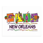 NEW-ORLEANS-SQUARES-eps copy Postcard