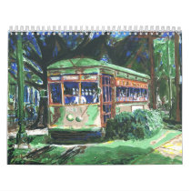 New Orleans Street Car calendars by figstreetstudio New Orleans Street Car calendars