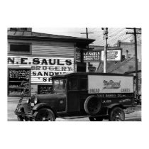 New Orleans street corner Poster posters by MyOtherPlanet New Orleans street corner Poster posters