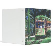 New Orleans Streetcar binders by figstreetstudio New Orleans Streetcar binders