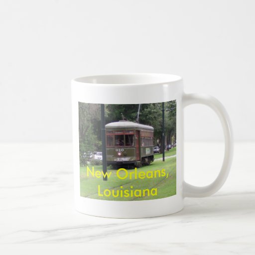 New Orleans Streetcar Coffee Mugs