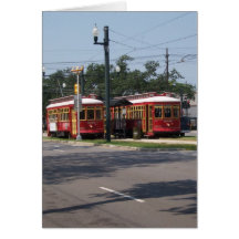 New Orleans Streetcar Greeting Cards
