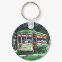 New Orleans Streetcar keychains by figstreetstudio New Orleans Streetcar keychains