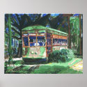 New Orleans Streetcar Painting posters