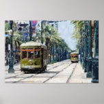 New Orleans Streetcar Print