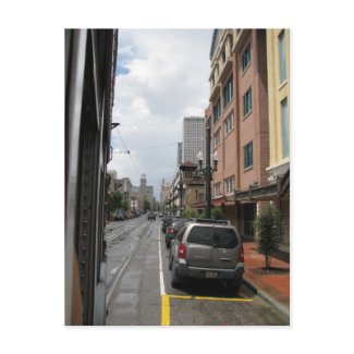 New Orleans Streetcar Ride postcard