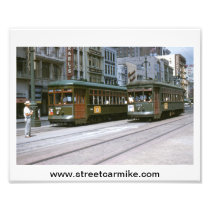 New Orleans Streetcars 951 and 969 8x10 Print Photo Art