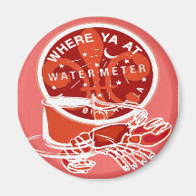 New Orleans Symbols French Quarter Meter Cover Whe Fridge Magnets